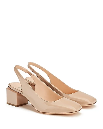 Agl Women's Angie Slip On Slingback High Heel Pumps