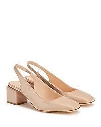 Agl Women's Angie Slip On Slingback High Heel Pumps