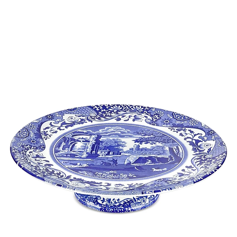 Spode Blue Italian Cake Plate