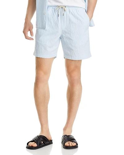 NN07 Gregor Striped Drawstring Shorts