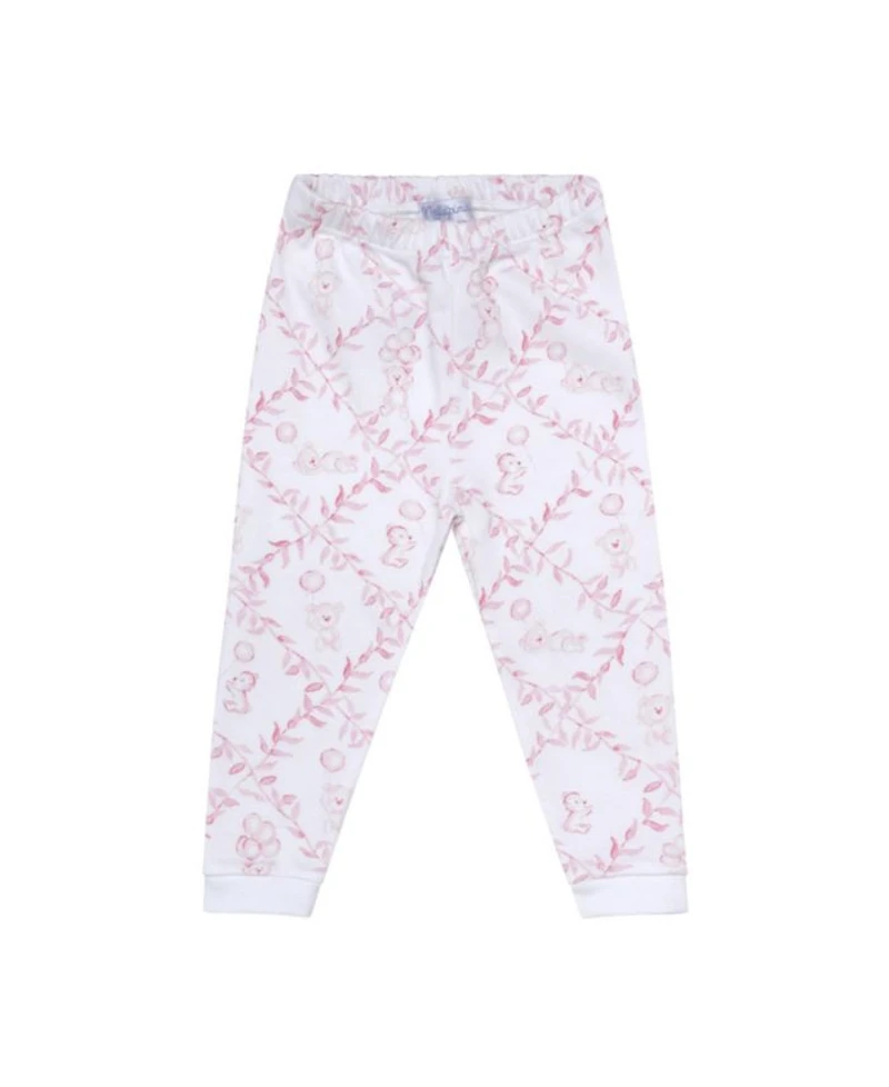 Girls' Pink Bears Trellace Pajamas
