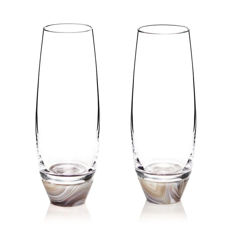 Elevo Champagne Glasses, Set of 2