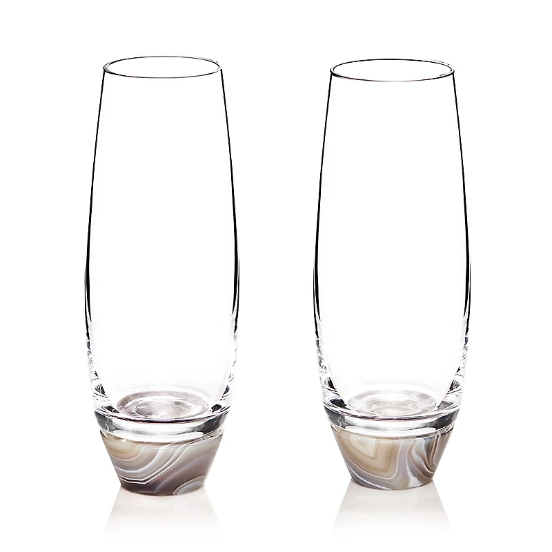 Anna new york Elevo Champagne Glasses, Set of 2