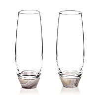 Anna new york Elevo Champagne Glasses, Set of 2