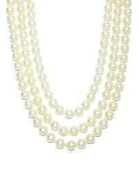 Kenneth Jay Lane Barbara Imitation Pearl Necklace, 17