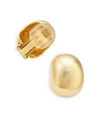 Chubby Hoop Clip On Earrings