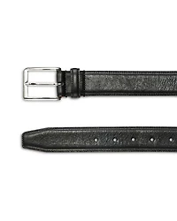 Men's Square Buckle Italian Leather Belt - Exclusive