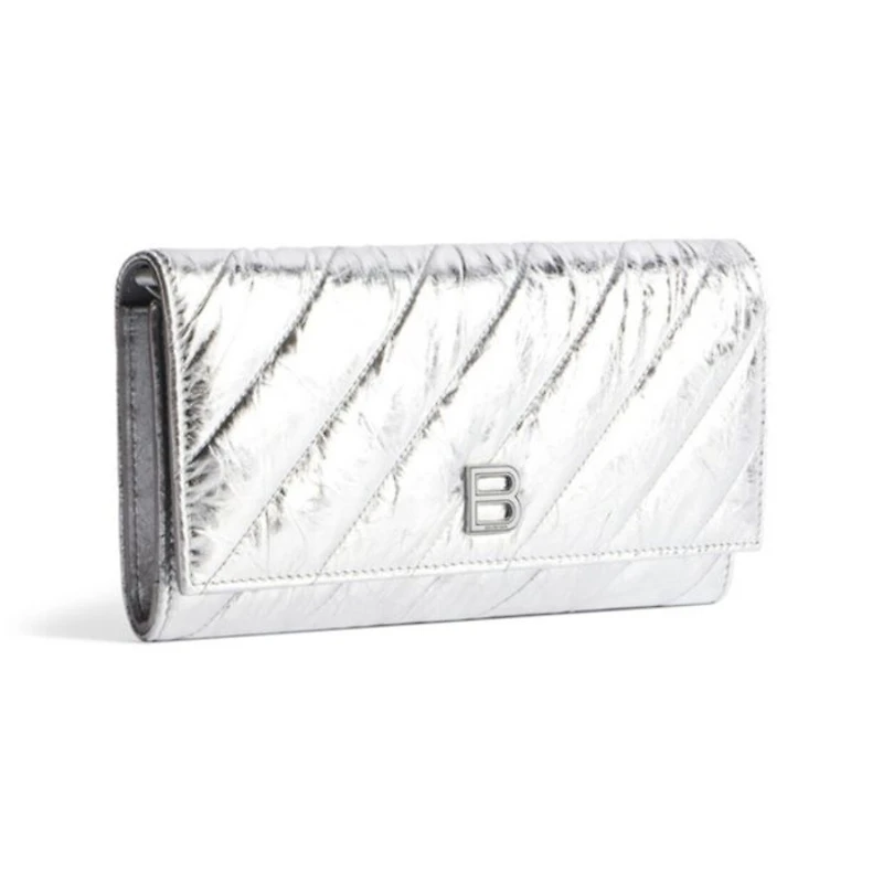 Crush Wallet On Chain Metallized Quilted
