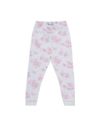 Girls' Pink Toile Print Pajama