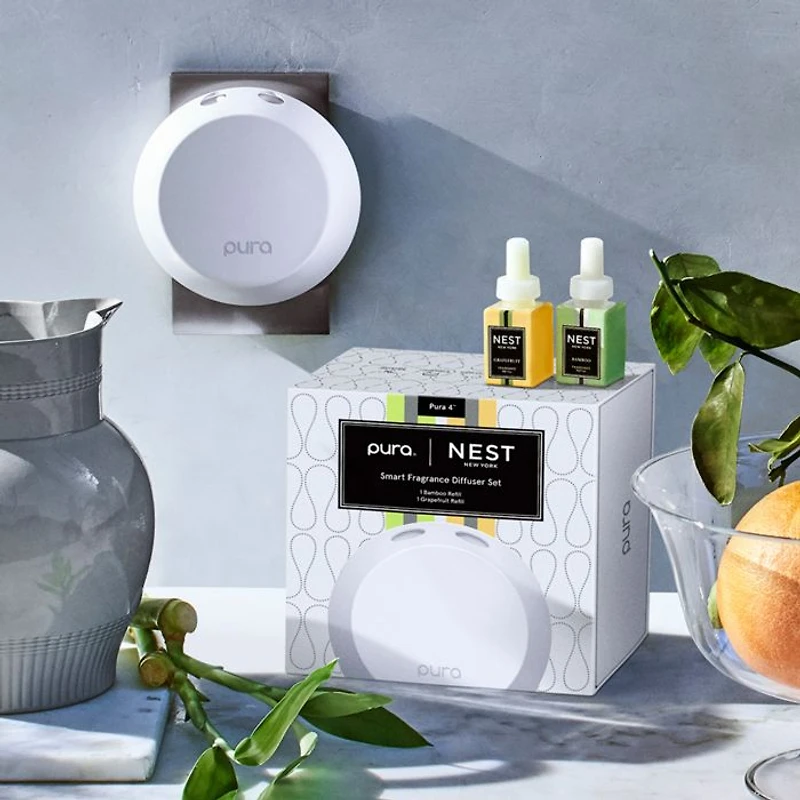 NEST x Pura 4™ Smart Fragrance Diffuser Set