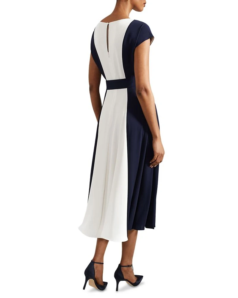Emery Two Tone Midi Dress
