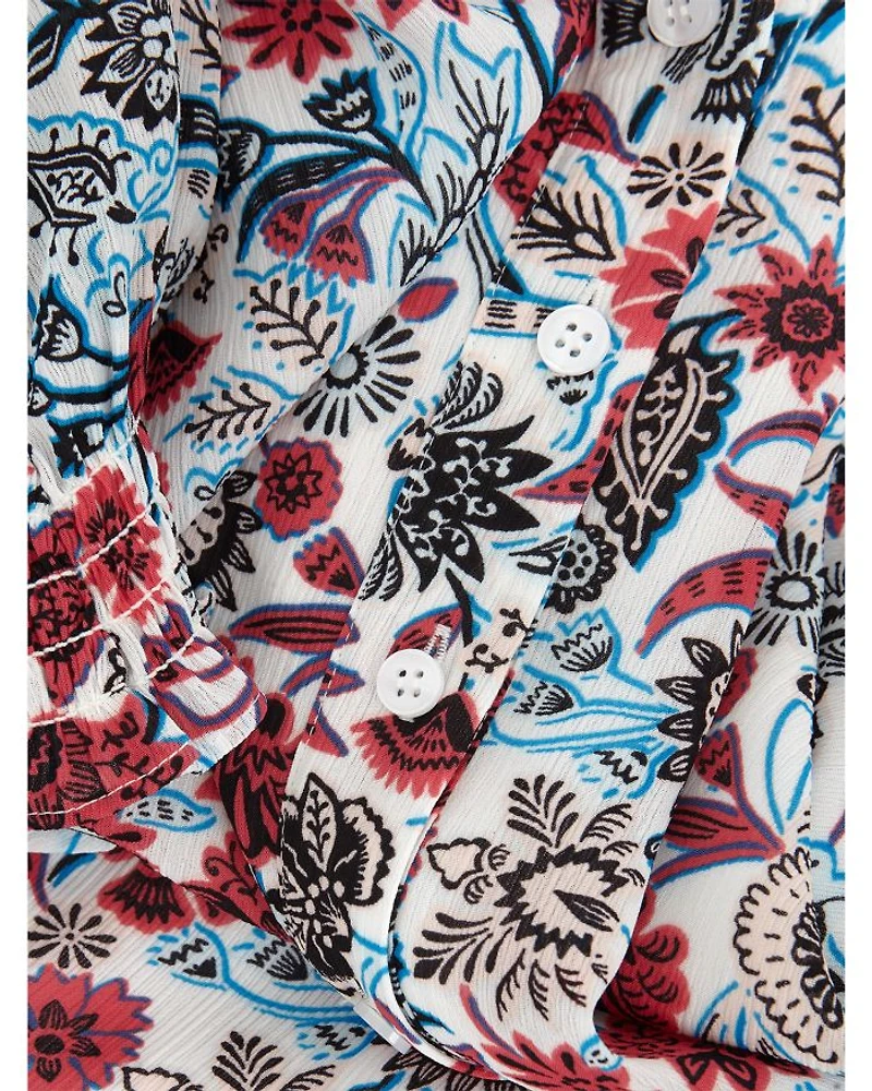 Giovanna Floral Print Blouse