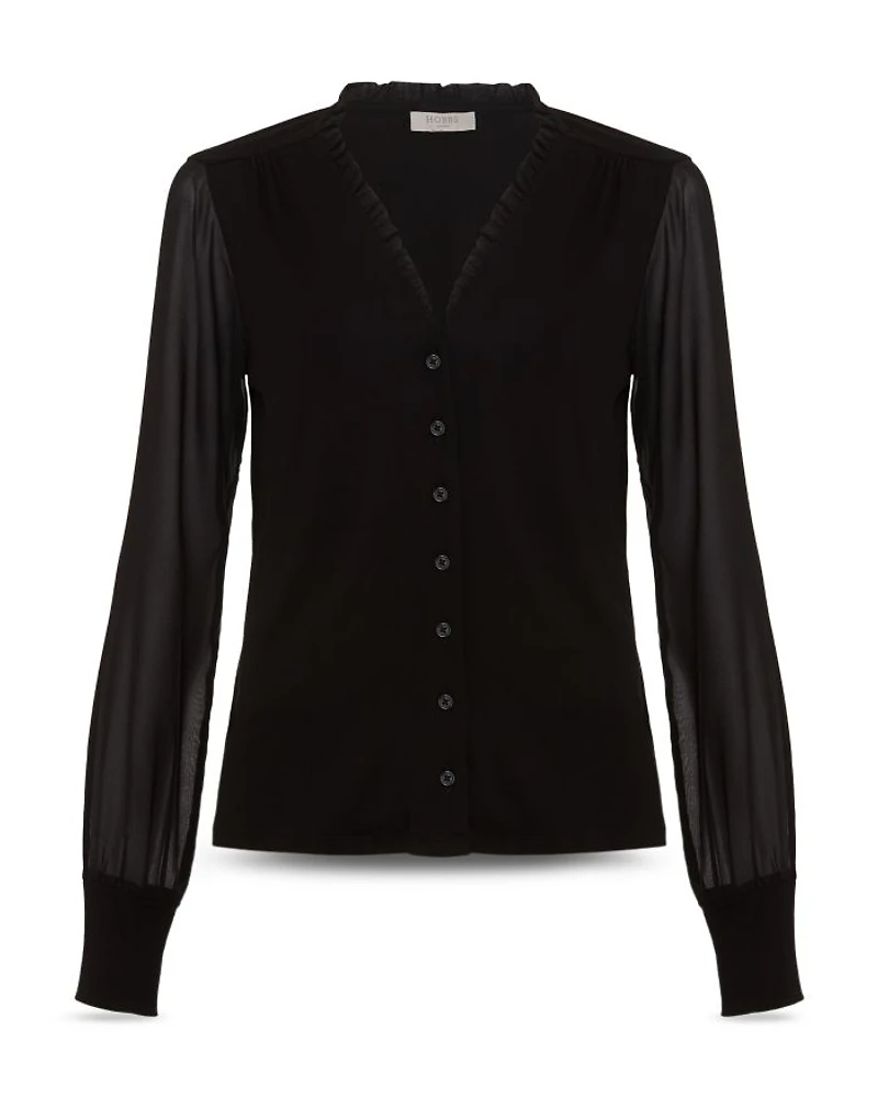 Talisa Frill Neck Cardigan