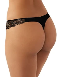 It's On Lace Trim Thong