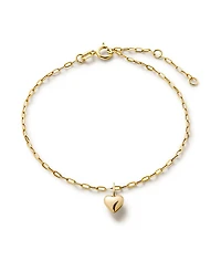 Ana Luisa 10K Gold Heart Bracelet