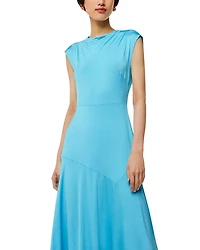 Iris Asymmetric Jersey Dress