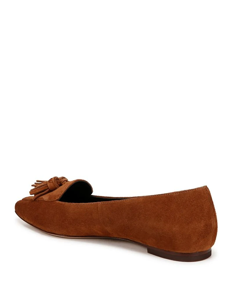 Women's Cleo Snip Toe Tassel Detail Flats