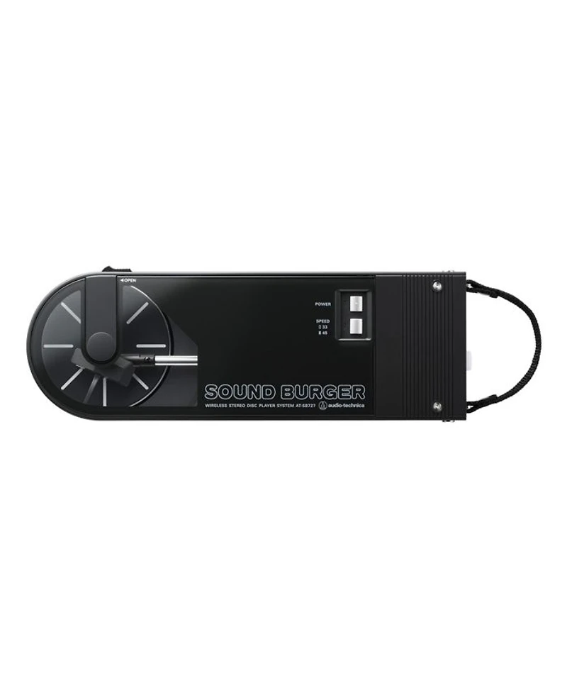 AT-SB727 Sound Burger Portable Turntable with Bluetooth