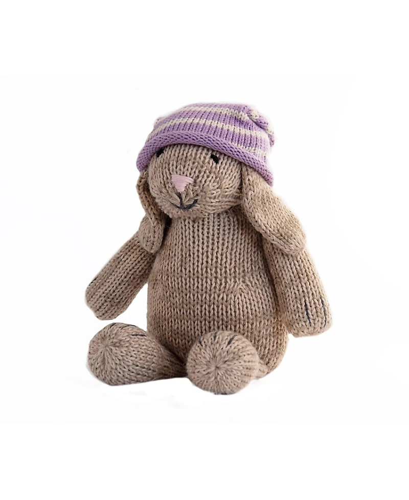 Melange Collection Knit Cotton Brown Bunny