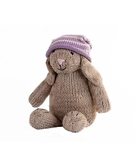 Melange Collection Knit Cotton Brown Bunny