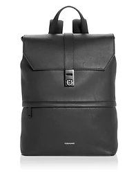 Gancini Buckle Leather Backpack