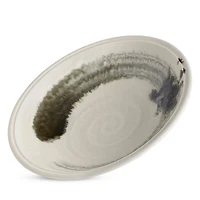 Sumi Brush Soup Plate