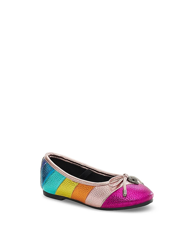Kurt Geiger London Girls' Mini Eagle Ballerina Flats - Toddler