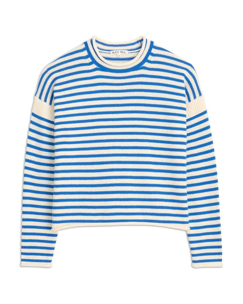 Mariner Striped Roll Neck Sweater