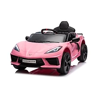 Freddo Corvette C8 Stingray 12V 1-Seater Ride on for Kids - Age 3-8