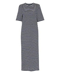 Breton Stripe Jersey Dress