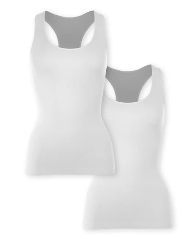Bundle of Two Teen Ribbed Racer Back Juniors Tank Top - Big Kid