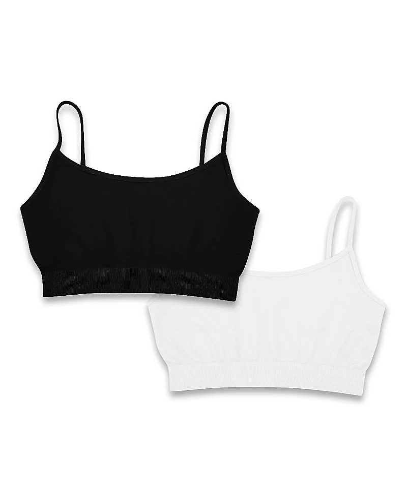 Malibu Sugar Girls' Bundle of Two Bandeau Bra Cami