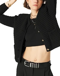 Gaspard Crewneck Cardigan Sweater