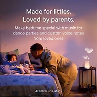 Rest Baby Sound Machine Night Light 2nd Gen Sleep Trainer, Time-to-Rise Alarm Clock, White Noise Soother, Music & Stories for Nursery, Toddler & Kids Bedroom (Wi-Fi)