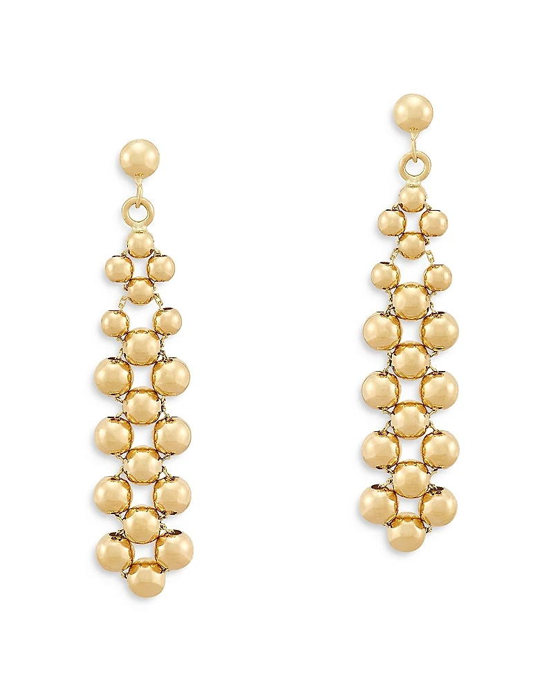 Bloomingdale's Fine Collection Polished Bead Drop Earrings