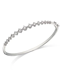 Bloomingdale's Fine Collection Diamond Graduated Bangle Bracelet