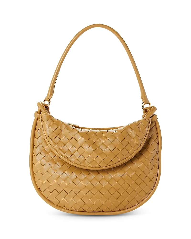 Bottega Veneta Medium Gemelli Intrecciato Leather Shoulder Bag