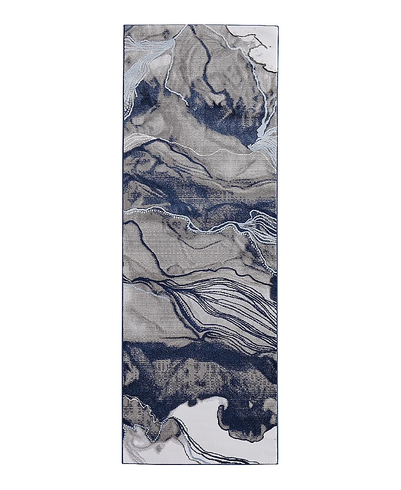 Feizy Gaspar 78739KTF Runner Area Rug, 2'10 x 8'