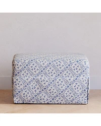 Crawford Water Repellent & Stain Resistant Gliding Ottoman