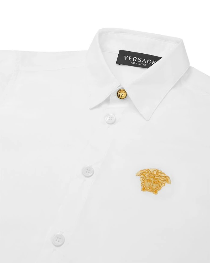 Girls' Medusa Embroidered Shirt - Big Kid