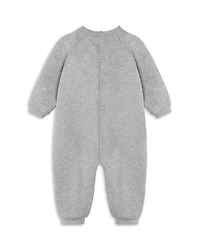 Unisex Medusa Embroidered Stretch Fleece Coverall - Baby