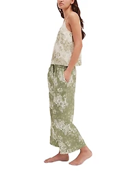 Linen Cami Pajama Set