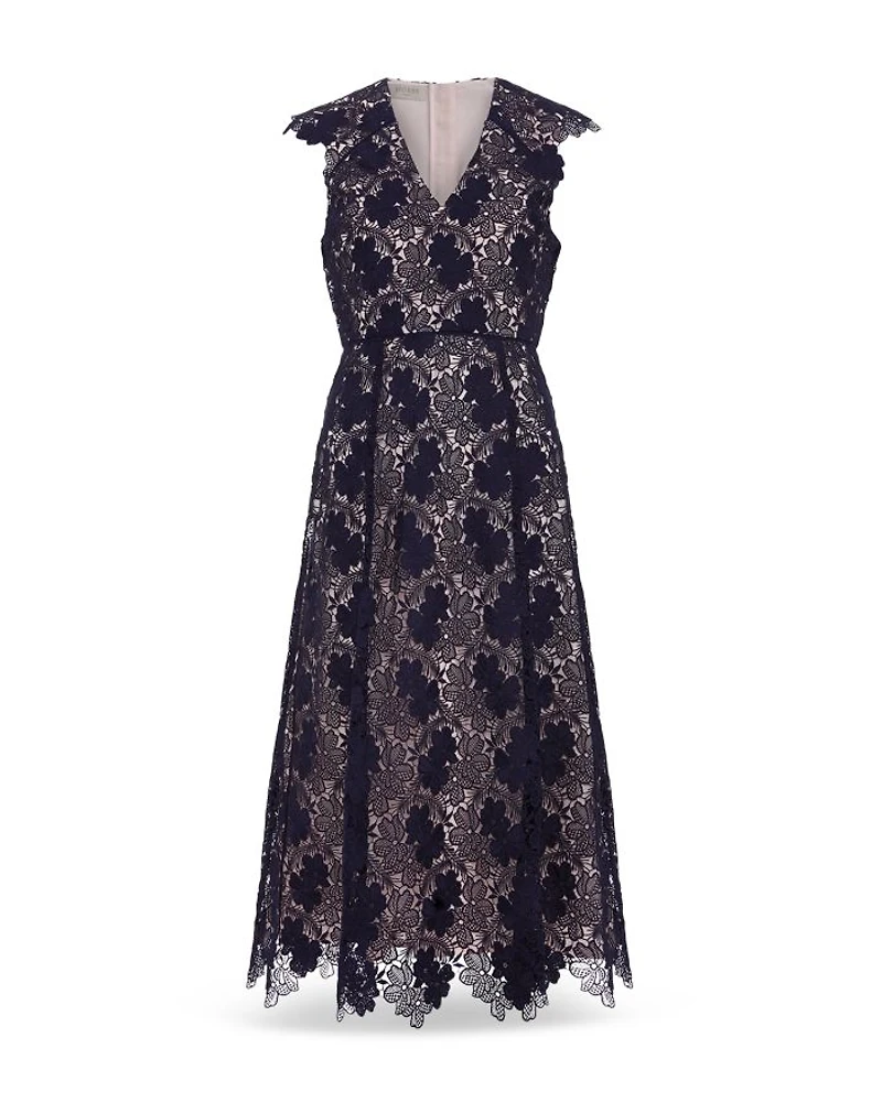 Hannah Lace Midi Dress