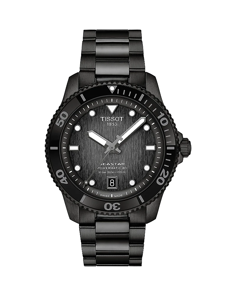 Tissot Seastar 1000 Powermatic 80 Watch, 40mm