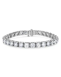 Certified Lab Grown Diamond Tennis Bracelet in 18K White Gold