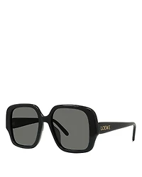 Loewe Thin Square Sunglasses, 54mm