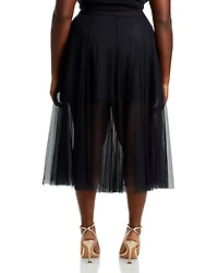 Tulle Midi Skirt - Exclusive