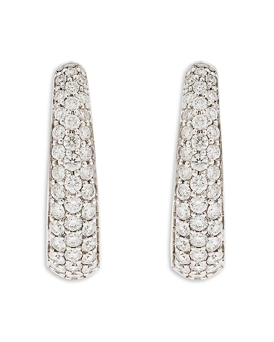 Alberto Milani 18K White Gold Via Fiori Chiari Diamond Earrings - Exclusive, Italy Campaign
