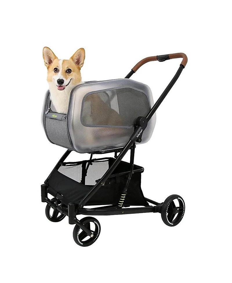 Ibiyaya NeoRider Multi-purpose Detachable Pet Stroller-Wagon