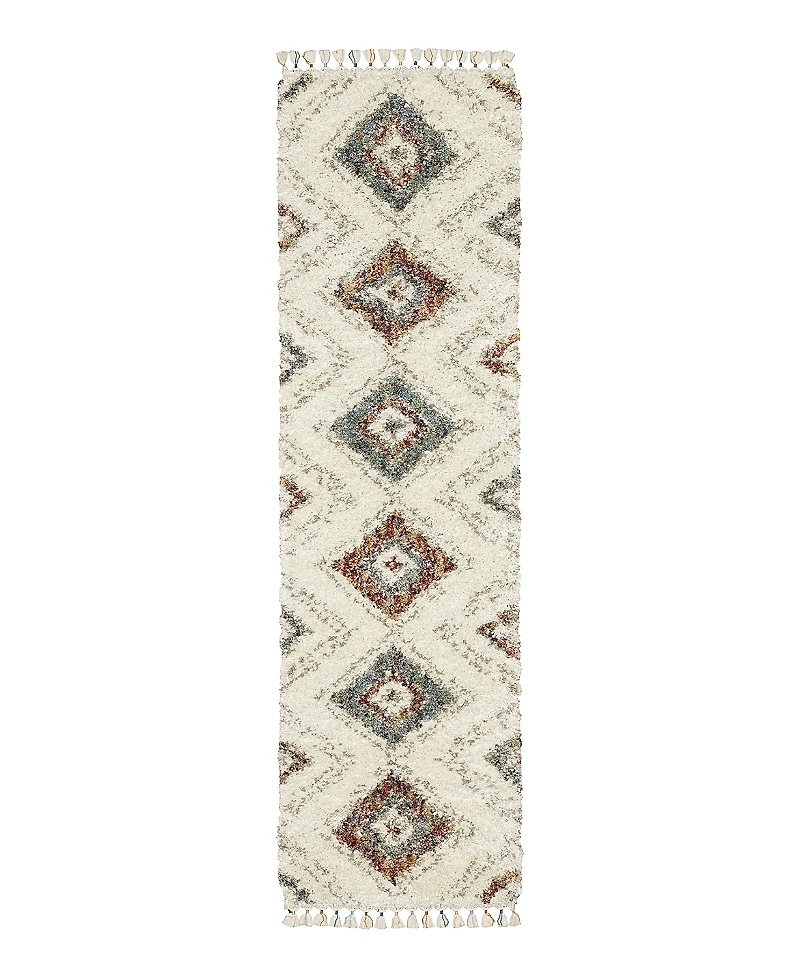 Oriental Weavers Axis AX07A Runner Area Rug, 2'3 x 7'6